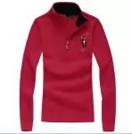 polo-ralph lauren pulls femmes 2019U nouveau choi cheval taille rouge